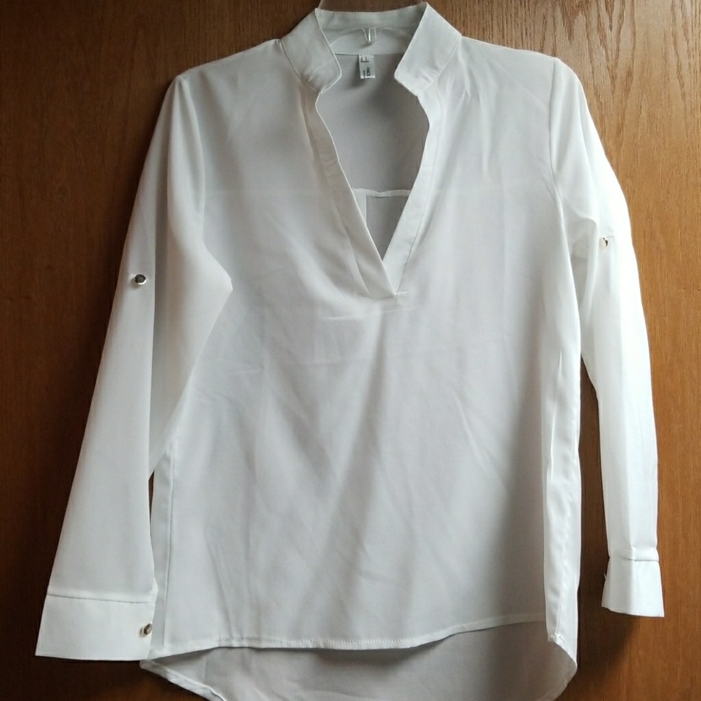 Face white blouse